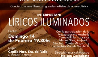 MAR DE LAS PAMPAS EN CONCIERTO PRESENTA: LRICOS ILUMINADOS
